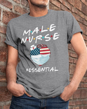 Load image into Gallery viewer, MAle Nurse Essential 2020 Unique Custom Design Guys Tee
