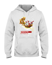 Load image into Gallery viewer, Baseball Xmas Sleigh Loading Gift For Baseball Lovers Hoodie
