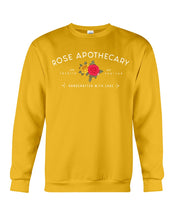 Load image into Gallery viewer, Rose Apothecary Handcrafted With Care Gift For Women Sweatshirt
