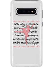 Load image into Gallery viewer, Ballet Words Pink Pattern Gift For Ballet Dancer Phone case
