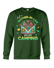 Load image into Gallery viewer, Just A Mother-in-law Who Loves Camping Trending Sweatshirt
