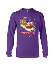 Load image into Gallery viewer, Baseball Xmas Sleigh Loading Gift For Baseball Lovers Unisex Long Sleeve
