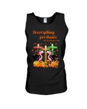 Load image into Gallery viewer, Flamingo In Everything Give Thanks Gift For Flamingo Lovers Unisex Tank Top
