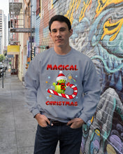 Load image into Gallery viewer, Tennis Players Magical Christmas Snowman Gift For Women Sweatshirt

