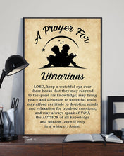Load image into Gallery viewer, A Prayer For Librarian Custom Design Gift For Friends Vertical Poster
