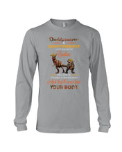 Load image into Gallery viewer, Daddysaurus Daughtersaurus A Bond That Can't Be Broken Unisex Long Sleeve
