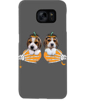 Load image into Gallery viewer, Beagle Hand Bones My Breast Gift For Dog Lovers Phone case
