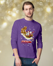 Load image into Gallery viewer, Baseball Xmas Sleigh Loading Gift For Baseball Lovers Unisex Long Sleeve
