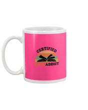 Load image into Gallery viewer, Certified Book Addicts Retro Vintage Gift For Books Lovers Mug

