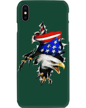 Load image into Gallery viewer, Eagle Giant Scratch USA Flag Gift For Women Phone case
