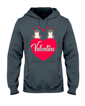 Load image into Gallery viewer, Couple Otter Valentine's Day Gift For Otter Lovers Hoodie

