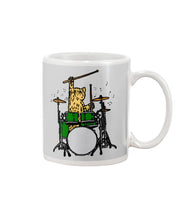 Load image into Gallery viewer, Cat Play Drum Funny Gift For Cat Lovers Mug

