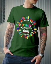 Load image into Gallery viewer, Librarian Library Squad Special Custom Design For Book Lovers Guys Tee
