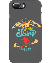 Load image into Gallery viewer, I'm Retired Skiing Is My Job Mountainous Terrain Phone case
