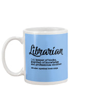 Load image into Gallery viewer, Librarian Keeper Of Books Guardian Of Knowledge Custom Gift For Librarian Mug
