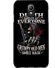Load image into Gallery viewer, Death Smiles At Everyone Grumpy Old Men Smile Back Gift For Men Phone case
