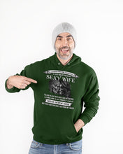 Load image into Gallery viewer, Shes Stubborn Messy And A Brat At Times Black Gift For Husband Hoodie
