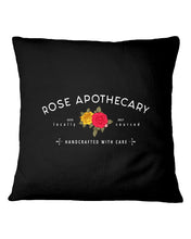 Load image into Gallery viewer, Rose Apothecary Handcrafted With Care Gift For Women Pillow Cover

