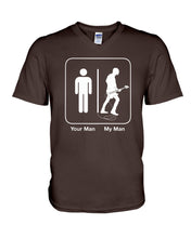 Load image into Gallery viewer, Your Man My Man Custom Design Gift For Husband Guys V-Neck
