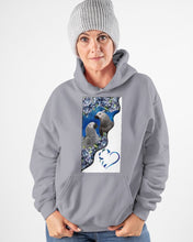 Load image into Gallery viewer, Magical Gray Couple African Parrot Gift For Bird Lovers Hoodie
