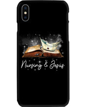 Load image into Gallery viewer, Nursing And Jesus Gift For Family Phone case
