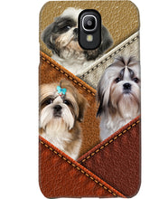 Load image into Gallery viewer, Three Cute Shih Tzu In Bag Gift For Dog Lovers Phone case
