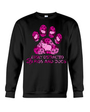 Load image into Gallery viewer, Lovely Phone Case Easily Distracted By Pigs And Dogs Gift For Dog Lovers Sweatshirt
