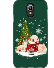 Load image into Gallery viewer, Funny Golden Retrievers Sleep In Red Boots Gift For Dog Lovers Phone case
