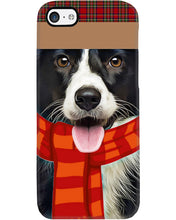 Load image into Gallery viewer, Santa Border Collie In Stock Gift For Dog Lovers Phone case
