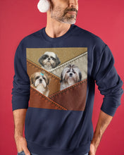 Load image into Gallery viewer, Three Cute Shih Tzu In Bag Gift For Dog Lovers Sweatshirt
