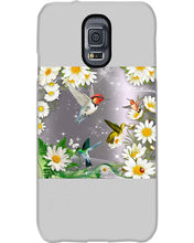 Load image into Gallery viewer, Hummingbird With English Daisy Gift For Birds Lovers Phone case
