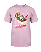 Load image into Gallery viewer, Baseball Xmas Sleigh Loading Gift For Baseball Lovers Guys Tee
