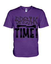 Load image into Gallery viewer, Break Bone Time White Background Gift For Women Guys V-Neck
