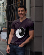 Load image into Gallery viewer, Vintage Funny Parrot Yinyang Black Anf White Gift For Parrot Lovers Guys V-Neck
