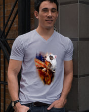 Load image into Gallery viewer, Dogo Argentino American Wings Gift For Dog Lovers Guys V-Neck
