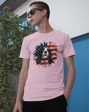 Load image into Gallery viewer, English Cocker Spaniel US Sunflower Gift For Dog Lovers Guys Tee
