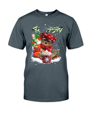 Load image into Gallery viewer, Yorkshire Terrier Loves Drinking Hot Latte Gift For Dog Lovers Guys Tee
