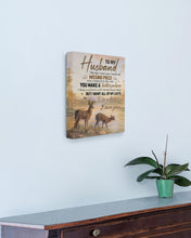Load image into Gallery viewer, You Make Me A Better Person Wife Gift For Husband Matte Canvas
