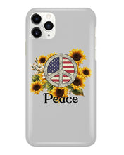 Load image into Gallery viewer, Peace Sign Sunflower Birthday Gift For Girls Phone case
