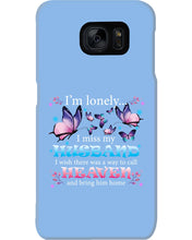 Load image into Gallery viewer, I'm Lonely I Miss My Husband Butterfly Gift For Lover Phone case
