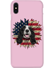 Load image into Gallery viewer, English Cocker Spaniel US Sunflower Gift For Dog Lovers Phone case
