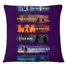 Load image into Gallery viewer, Attack Of The Clones A New Hope Pillow Cover
