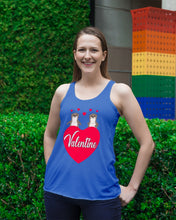 Load image into Gallery viewer, Couple Otter Valentine's Day Gift For Otter Lovers Ladies Flowy Tank
