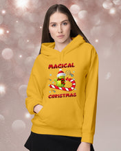 Load image into Gallery viewer, Tennis Players Magical Christmas Snowman Gift For Women Hoodie

