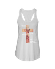 Load image into Gallery viewer, I Know One Person Who Will Never Give Up  Special Custom Design Ladies Flowy Tank
