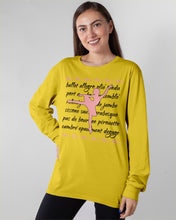 Load image into Gallery viewer, Ballet Words Pink Pattern Gift For Ballet Dancer Unisex Long Sleeve
