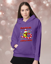 Load image into Gallery viewer, Tennis Players Magical Christmas Snowman Gift For Women Hoodie
