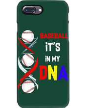 Load image into Gallery viewer, Baseball Be My DNA Gift For Sport Lovers Phone case
