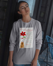 Load image into Gallery viewer, Pomeranian Cherished Memories At Christmas Gift For Dog Lovers Unisex Long Sleeve

