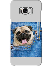 Load image into Gallery viewer, baby Pug In Denim Pocket Gift For Dog Lovers Phone case
